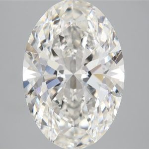 3.70 Carat Oval Cut Lab Diamond