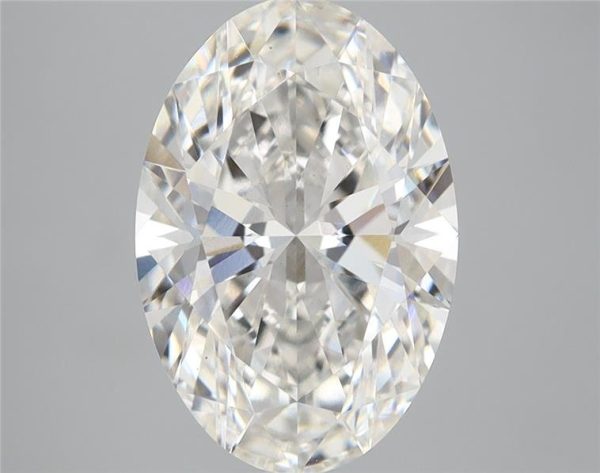 3.70 Carat Oval Cut Lab Diamond