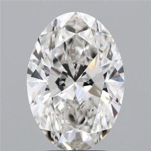3.41 Carat Oval Cut Lab Diamond