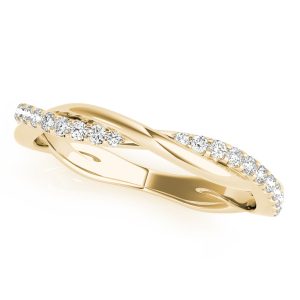 Brooklyn Wedding Band 14K Yellow Gold (Setting Price)