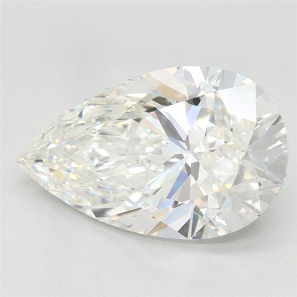 2.56 Carat Pear Cut Lab Diamond