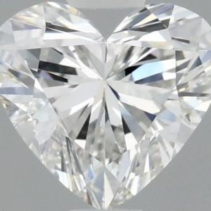 0.97 Carat Heart Cut Lab Diamond