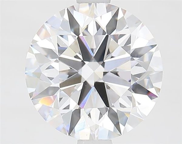 2.70 Carat Round Cut Lab Diamond