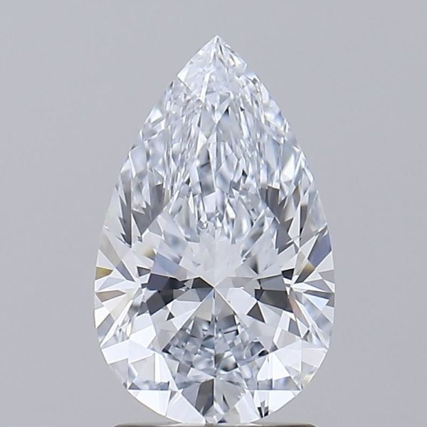 1.66 Carat Pear Cut Lab Diamond