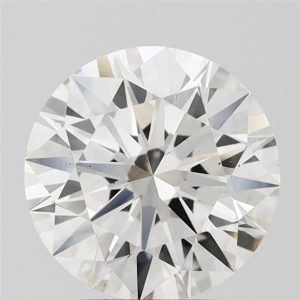 3.45 Carat Round Cut Lab Diamond