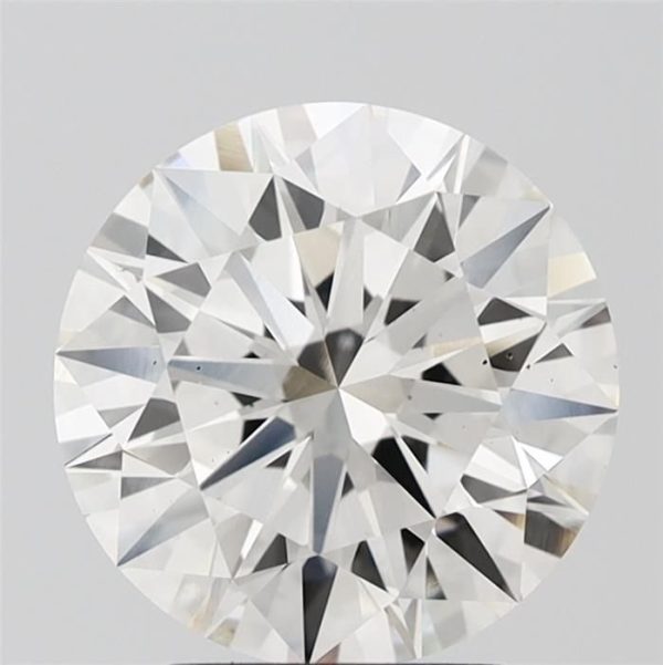 3.45 Carat Round Cut Lab Diamond