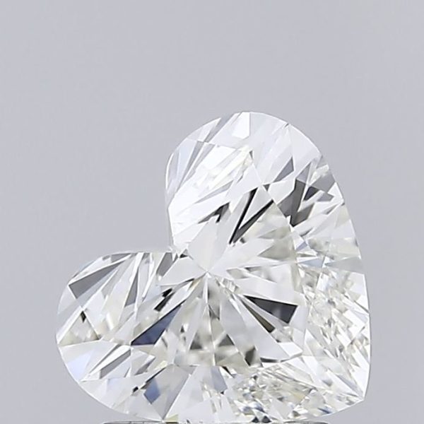 1.73 Carat Heart Cut Lab Diamond