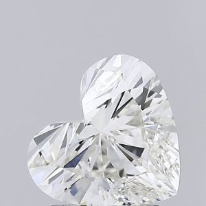 1.73 Carat Heart Cut Lab Diamond