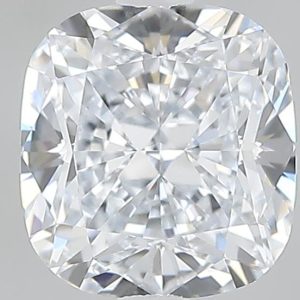 1.36 Carat Cushion Cut Lab Diamond