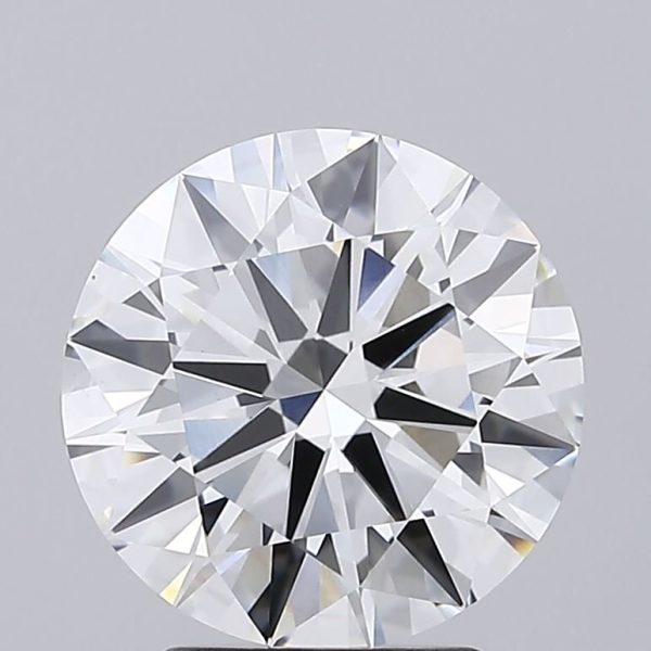 3.43 Carat Round Cut Lab Diamond