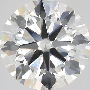 3.51 Carat Round Cut Lab Diamond
