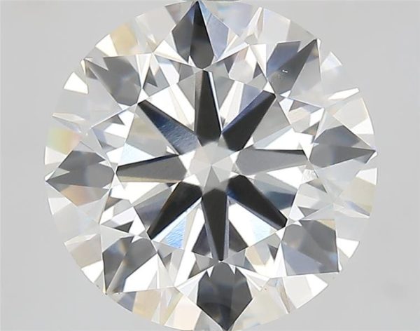 3.51 Carat Round Cut Lab Diamond
