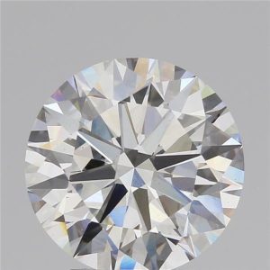 3.11 Carat Round Cut Lab Diamond