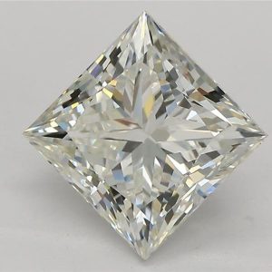 2.56 Carat Princess Cut Lab Diamond