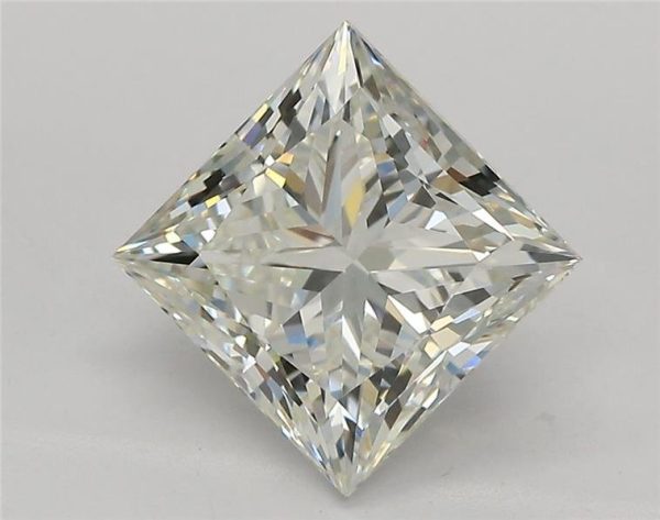 2.56 Carat Princess Cut Lab Diamond