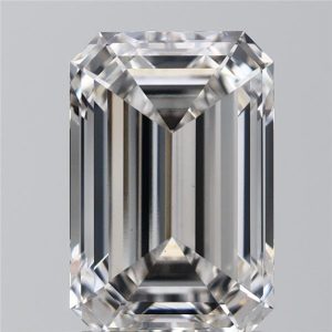 2.52 Carat Emerald Cut Lab Diamond