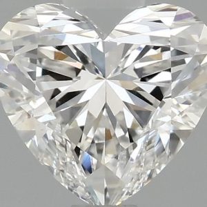 1.24 Carat Heart Cut Lab Diamond