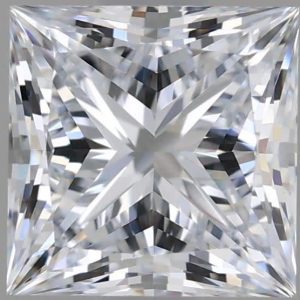 1.10 Carat Princess Cut Lab Diamond