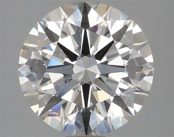 2.80 Carat Round Cut Lab Diamond