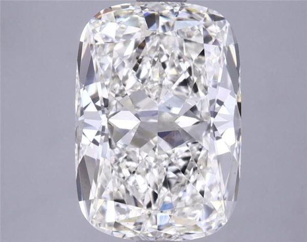 3.41 Carat Cushion Cut Lab Diamond