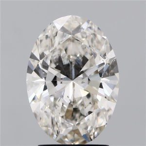 2.45 Carat Oval Cut Lab Diamond