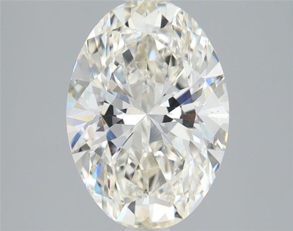 2.01 Carat Oval Cut Lab Diamond