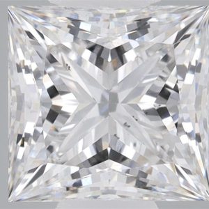 1.21 Carat Princess Cut Lab Diamond