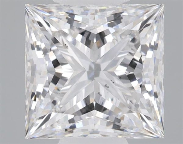 1.21 Carat Princess Cut Lab Diamond