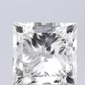 1.39 Carat Princess Cut Lab Diamond