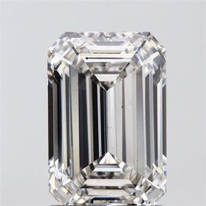 1.96 Carat Emerald Cut Lab Diamond