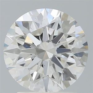 2.29 Carat Round Cut Lab Diamond