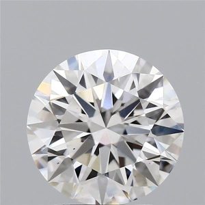 2.80 Carat Round Cut Lab Diamond