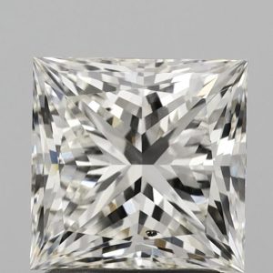 2.01 Carat Princess Cut Lab Diamond