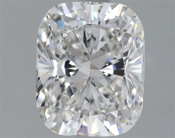 1.59 Carat Cushion Cut Lab Diamond