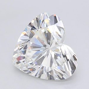 3.01 Carat Heart Cut Lab Diamond