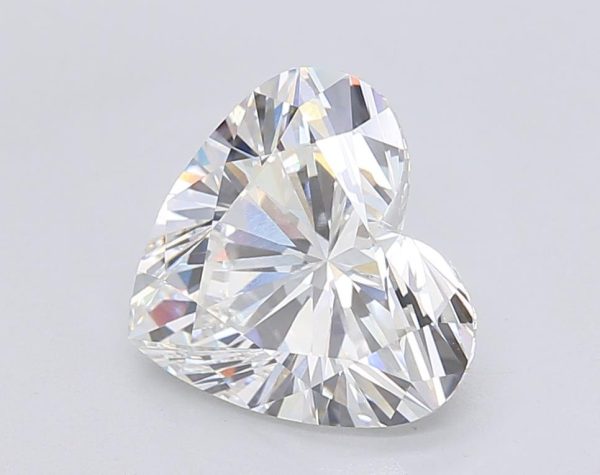 3.01 Carat Heart Cut Lab Diamond