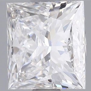 1.70 Carat Princess Cut Lab Diamond