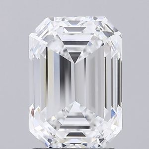 2.44 Carat Emerald Cut Lab Diamond