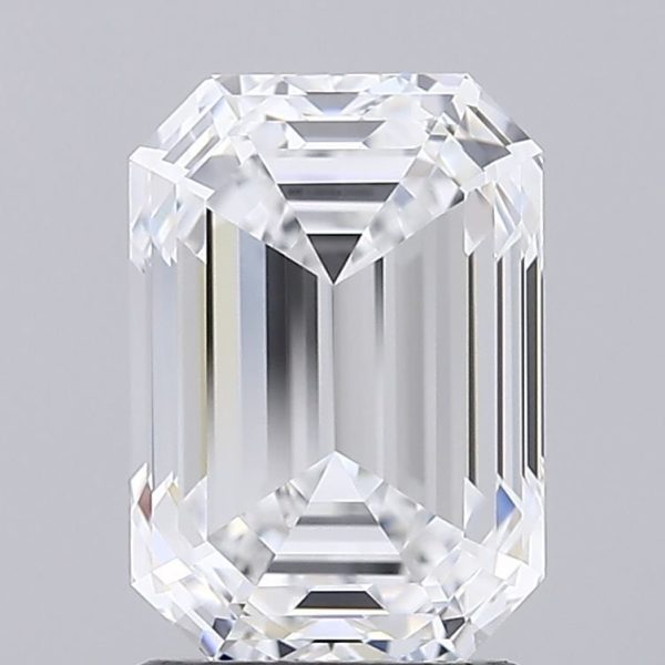 2.44 Carat Emerald Cut Lab Diamond