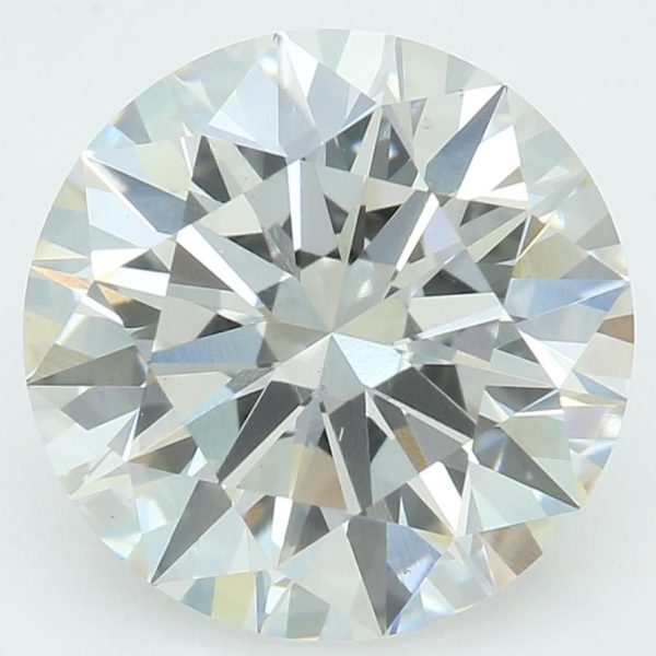2.64 Carat Round Cut Lab Diamond