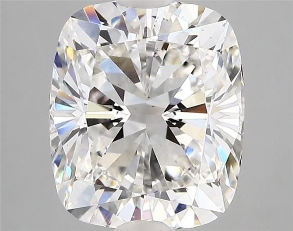 3.66 Carat Cushion Cut Lab Diamond