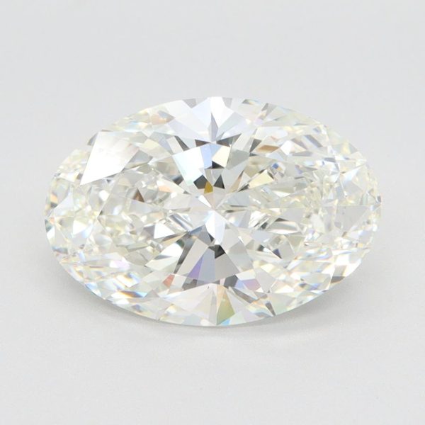 3.24 Carat Oval Cut Lab Diamond