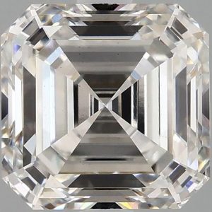 3.10 Carat Asscher Cut Lab Diamond