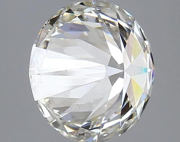 3.06 Carat Round Cut Lab Diamond