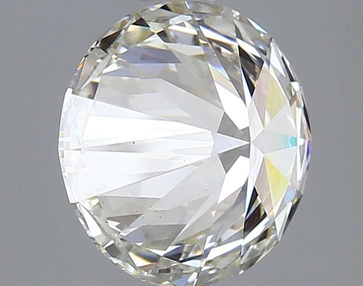 3.06 Carat Round Cut Lab Diamond