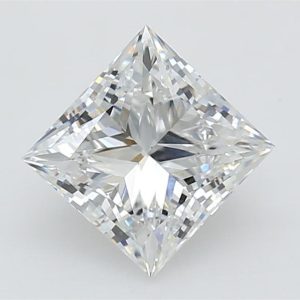 1.72 Carat Princess Cut Lab Diamond