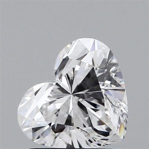 1.32 Carat Heart Cut Lab Diamond