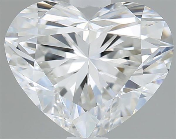 1.51 Carat Heart Cut Lab Diamond