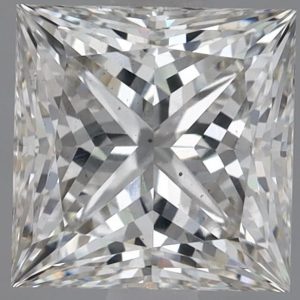 1.70 Carat Princess Cut Lab Diamond