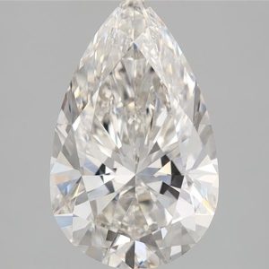 2.00 Carat Pear Cut Lab Diamond